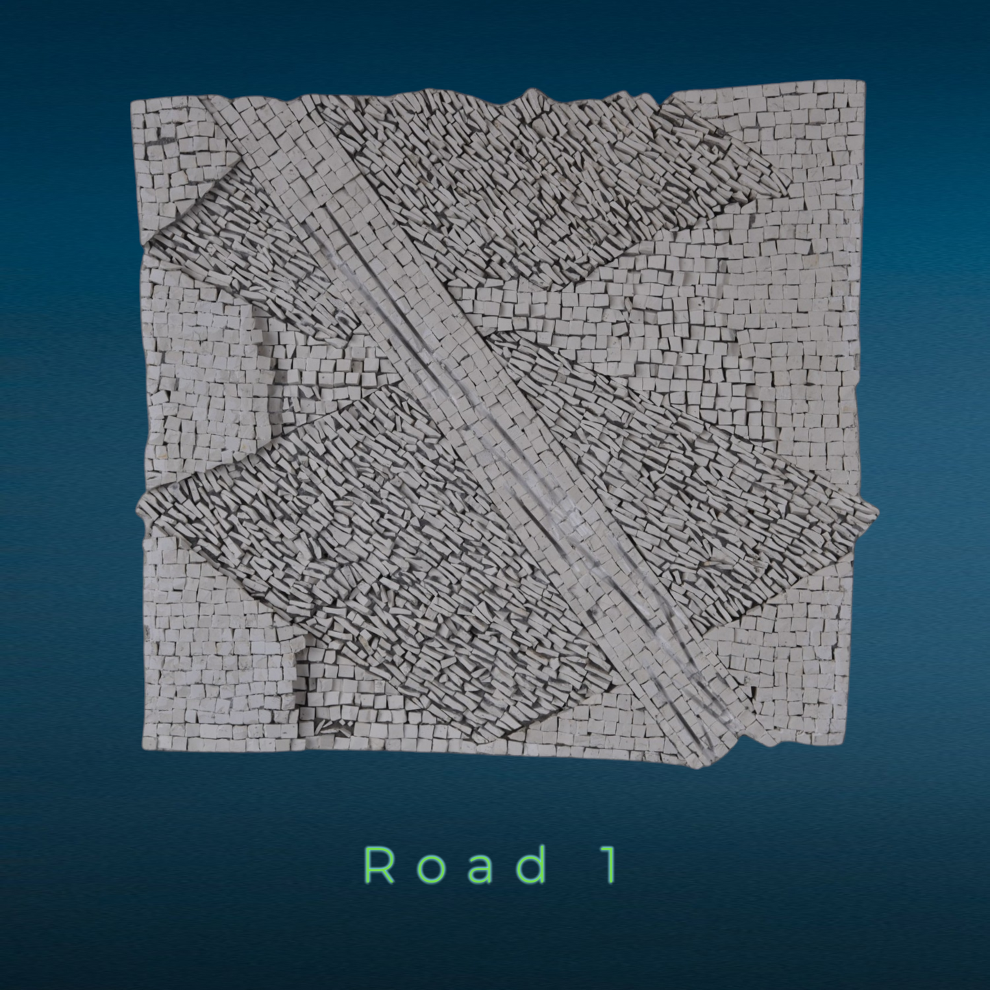 Fine Mosaic Art by Toyoharu Kii - Road 1