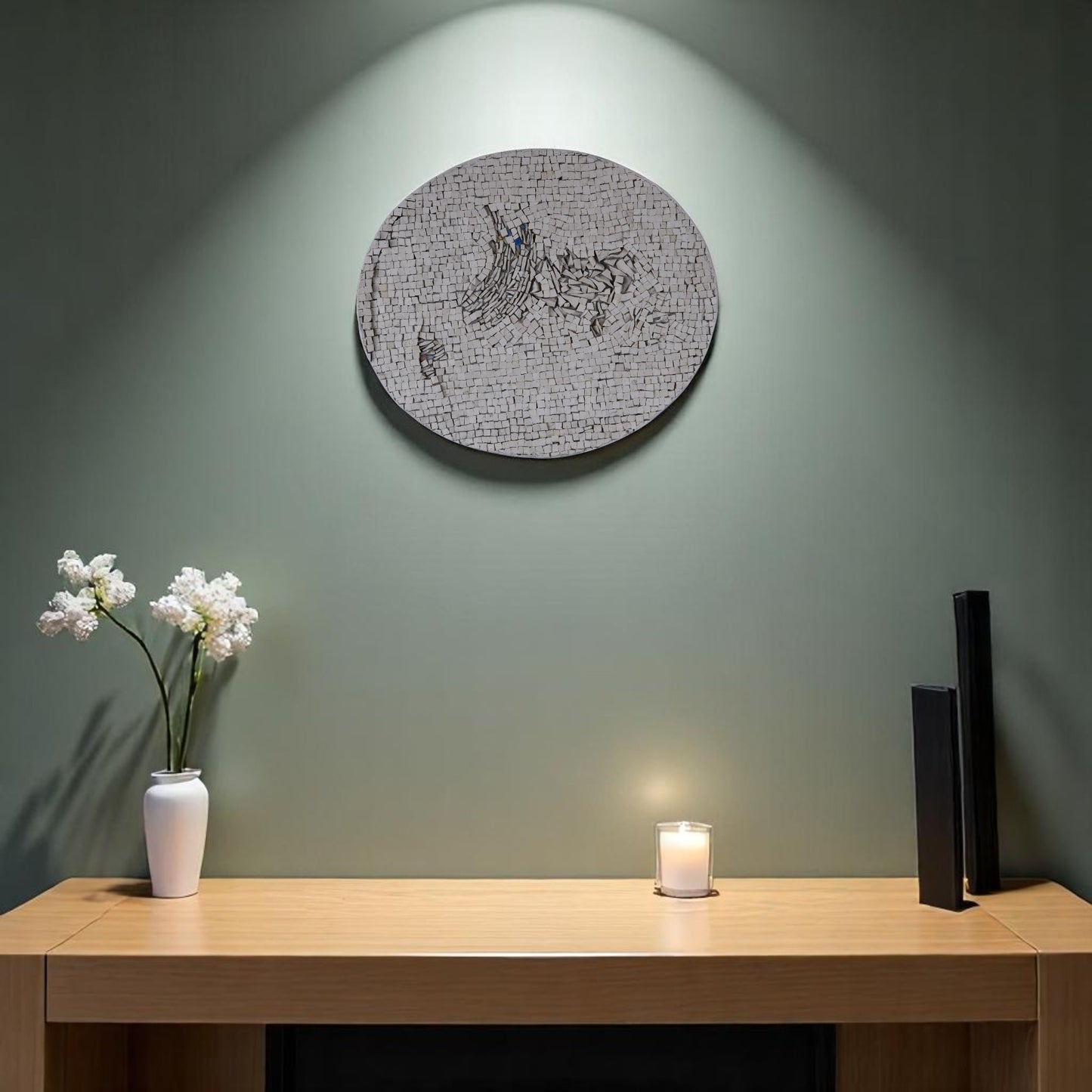 Fine Mosaic Art by Toyoharu Kii - Move in the Air