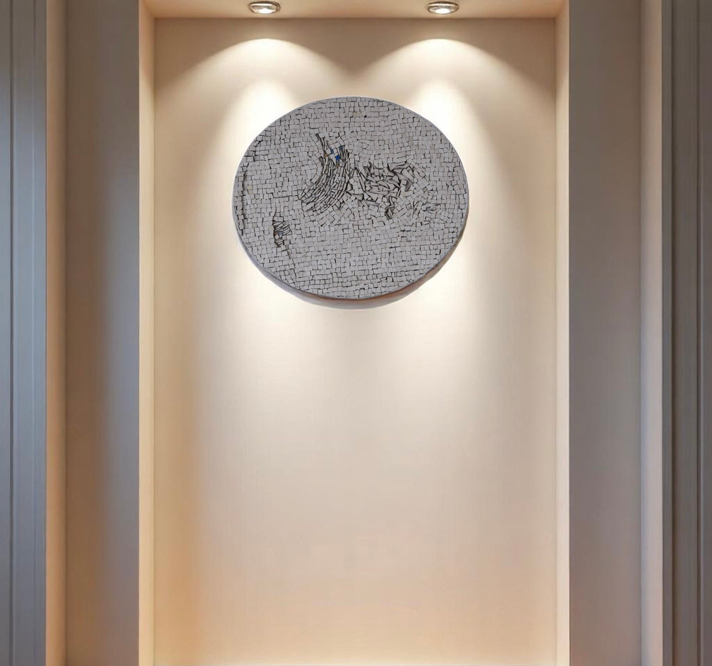 Fine Mosaic Art by Toyoharu Kii - Move in the Air