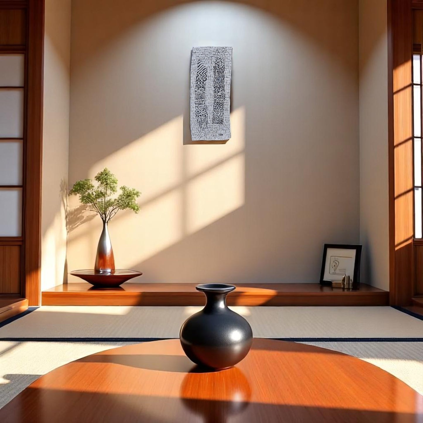 Fine Mosaic Art by Toyoharu Kii - Where Sighs Go