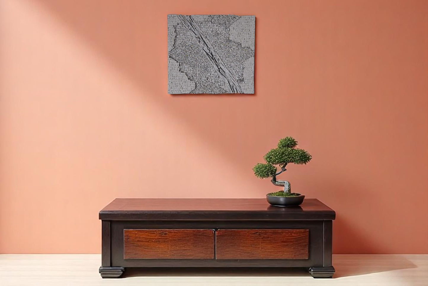 Fine Mosaic Art by Toyoharu Kii - Road 2